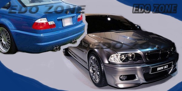 Racing Style BMW Sport 1999-2005 BMW E46 3 Series M3 Euro style (4-PCS Full Body Kit)