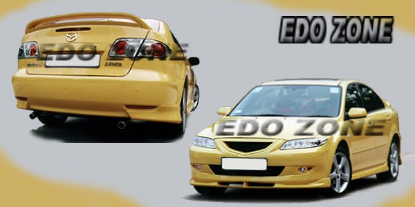 2003-On Mazda 6 Base Model 4Dr (5-Pcs Full Lip Kit)