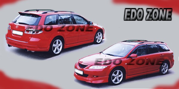 2003-On Mazda 6 Wagon (4-Pcs Full Lip Kit) Kit # 90-374A