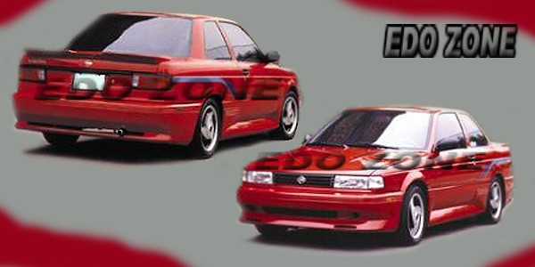 1991-94 Nissan Sentra (4-Pcs add-On Lip Kit) Kit # 102U-131