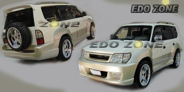 1998-Up Toyota Land Cruiser (4PCS Body Kit + 4 Fender Flares) Kit
