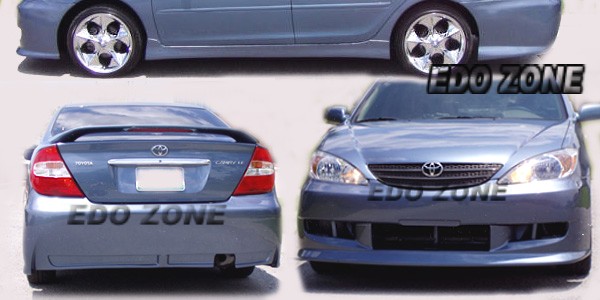 2002-2005 Toyota Camry 4-dr (4-Pcs Full Body Kit) Kit #123-ETC2 @ www.edozone.com